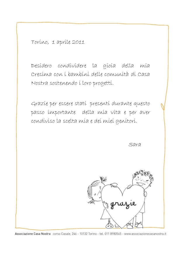 pergamena cresima
